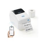 NiiMbot K3 Masaüstü Termal Etiket Yazıcısı, Beyaz, 20-80mm Mürekkepsiz Etiket Makinesi, iOS, Android, Dizüstü Bilgisayar Uyumlu, Küçük İşletmeler İçin Kablosuz Yazıcı