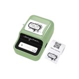 NiiMbot Türkiye Garantili-yeşil B21s Bluetooth Taşınabilir Termal Etiket Yazıcı-1 Etiket Hediyeli