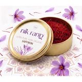 Nik Rang Premium %100 Saf Iran Safranı (Süper Negin Kalite) – Katkısız, Doğal Renk ve Aroma - 28 gr