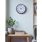 Nikaa Shop 36 cm Pembe Roma Rakamlı Duvar Saati