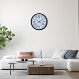 Nikaa Shop Siyah 36 cm Roma Rakamlı Duvar Saati