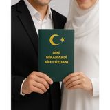 Nikah Akdi Cüzdanı Hatıra Defteri