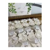 Nikah Şekeri İstiridye Fıstık Şekerli Nikah, Söz, Nişan Hediyelik - 25 Adet