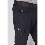 Nikbin Tactical Taktik Pantolon Outdoor Cep Esnek ve Hafif Malzeme Likrali (Mevsimlik)-siyah - 2XL