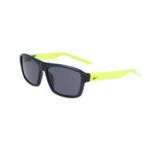 Nike 24044 414 56 LIVEFREE TEMPO EV Dikdörtgen Siyah Kemik Unisex Güneş Gözlüğü