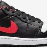 Nike 553558-063 Air Jordan 1 Low Siyah Erkek Ayakkabı