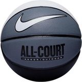 Nike 7 Numara All In One Basketbol Topu Gri - Siyah Renkli Kauçuk Malzeme ile Dayanıklı Performans