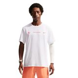 Nike AeroSwift Dri-Fit Adv Graphic Erkek Beyaz Koşu T-Shirt IH5045-121
