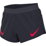 Nike Aeroswift Dri-Fit ADV Koşu Şortu Astarlı Erkekler için (yakl. 10 cm), Obsidian/Bright Crimson, FN3352-451, M