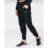 Nike Air Dri-Fit High Waist Running Siyah Kadın Koşu Eşofman Altı DQ4220-013 - XS