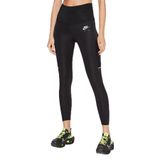 Nike Air Fold Over Waist High Rise 7/8 3Cepli Yüksek Belli Toparlayıcı Tayt DR Siyah
