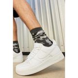 Nike Air Force 1 '07 Af1 Leather Mens Sneaker Hakiki Deri Günlük Spor Ayakkabı Beyaz