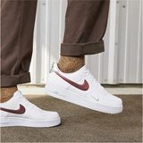 Nike Air Force 1 '07 Erkek Sneaker AYAKKABI-FD0654-100 Sportxoutlet - (DipCamo)Charcoal-White
