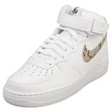 Nike Air Force 1 07 Mid Classic Velcro Kadın Spor Ayakkabı, Beyaz, 39 Beden