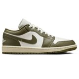 Nike Air Force 1 Af1 07 Leather Womens Sneaker Hakiki Deri Kadın Günlük Spor Ayakkabı Haki