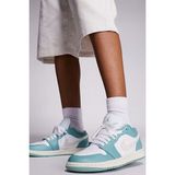 Nike Air Force 1 AF1 07 Leather Womens Sneaker Hakiki Deri Kadın Günlük Spor Ayakkabı Yeşil Krem