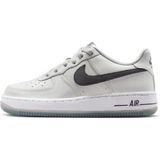 Nike Air Force 1 Af1 Gs Leather Unisex Sneaker Hakiki Deri Reflektörlü Günlük Spor Ayakkabı Gri