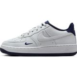 Nike Air Force 1 Af1 Leather Kids Sneaker Hakiki Deri Günlük Çocuk Spor Ayakkabı Gri