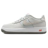 Nike Air Force 1 Af1 Leather Unisex Sneaker Hakiki Deri Günlük Spor Ayakkabı Gri