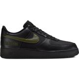 Nike Air Force 1 Af1 Low Goretex 'black Cargo Khaki' Leather Unisex Black Sneaker Su Geçirmez Hakiki Deri Günlük Spor Ayakkabı Siyah