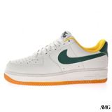 Nike Air Force 1 Cj6065-501 Low Yellow Green White Erkek Spor Ayakkabı