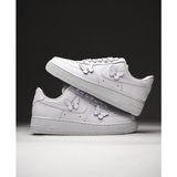 Nike Air Force 1 Low 'butterfly' Hakiki Deri Kadın Sneaker Ayakkabı-Sportxstore - Beyaz