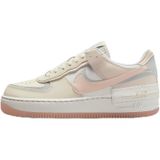 Nike Air Force 1 Low Shadow Coconut Milk Crimson Tint Spor Ayakkabı, 39, DZ1847, Coconut Milk/Light Silver/Sail/Crimson Tint, Kadın