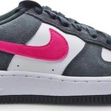 Nike Air Force 1 LVS8 A Club Leather Sneaker Black Pink Prime Hakiki Deri Günlük Siyah Unisex Spor Ayakkabı