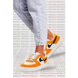 Nike Air Force 1 LXX AF1 Leather Sneaker White Hakiki Deri Beyaz Hardal Spor Ayakkabı