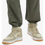Nike Air Force 1 Mid '07 Limestone Leather Unisex Hakiki Deri Bilekli Sneaker Ayakkabı Yeşil