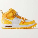 Nike Air Force 1 Mid SP AF1 Special Series Unisex Leather Sneaker Özel Seri Hakiki Deri Unisex Günlük Spor Ayakkabı Sarı