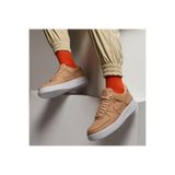 Nike Air Force 1 Premium Kadın Kahverengi Sneaker Ayakkabı, 37,5 Beden