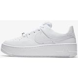 Nike Air Force 1 Sage Low Leather Womens Sneaker White Hakiki Deri Kadın Günlük Spor Ayakkabı Beyaz