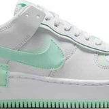Nike Air Force 1 Shadow Sneaker Unisex Hakiki Deri Günlük Spor Ayakkabı Beyaz Yeşil