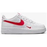 Nike Air Force Beyaz-Kırmızı Spor Ayakkabı - (DipCamo)Charcoal-White