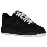 Nike Air Force Siyah Suet Tabani Beyaz