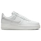 Nike Air Force1'07 Af1 Low 'summit White'leather Womens Sneaker Hakiki Deri Kadın Günlük Spor Ayakkabı Beyaz