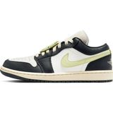 Nike Air Jordan 1 Low 'fall League' Special Edition Womens Sneaker Hakiki Deri Kadın Günlük Spor Ayakkabı Krem Antrasit