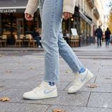 Nike Air Jordan 1 Low Kadın Spor Ayakkabı Coconut Milk | DC0774-106 - Beyaz - Bej