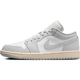 Nike Air Jordan 1 Low Womens Leather Sneaker Hakiki Deri Kadın Günlük Spor Ayakkabı Beyaz