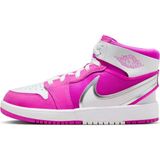 Nike Air Jordan 1 Mid Rm Easyon Pembe Yüksek Bilekli Basketbol Ayakkabı Dayanıklı Kauçuk Dış Taban