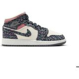Nike Air Jordan 1 Mid Se Kadın Sneaker Spor Ayakkabısı FJ3451-001 - Çok Renkli