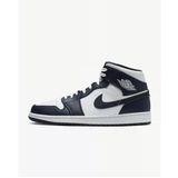 Nike Air Jordan 1 Mid Siyah Bay Bayan Basketbol Ayakkabısı