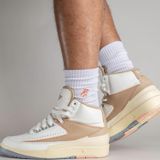 Nike Air Jordan 2 Retro Chicago Leather Sneaker Hakiki Deri Bilekli Günlük Krem Sütlü Kahve Unisex Spor Ayakkabı