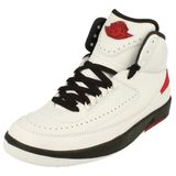 Nike Air Jordan 2 Retro Kadın Trainers Dx4400 Spor Ayakkabı, White University Red Black 106, 40 EU