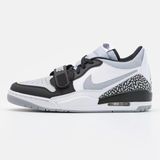 Nike Air Jordan 312 Low Legacy White Black Erkek Spor Ayakkabı