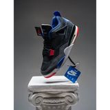 Nike Air Jordan 4 "rare Air" Gs Basketbol Ayakkabısı-Sportxstore - Siyah - Mavi