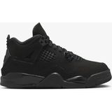 Nike Air Jordan 4 Retro 'black Cat' (Ps) IB4388-010 Sparksole - Siyah