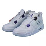 Nike Air Jordan 4 Retro Metallic Purple Unisex Spor Ayakkabı