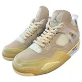 Nike Air Jordan 4 Retro Off-White Sail Unisex Ayakkabı